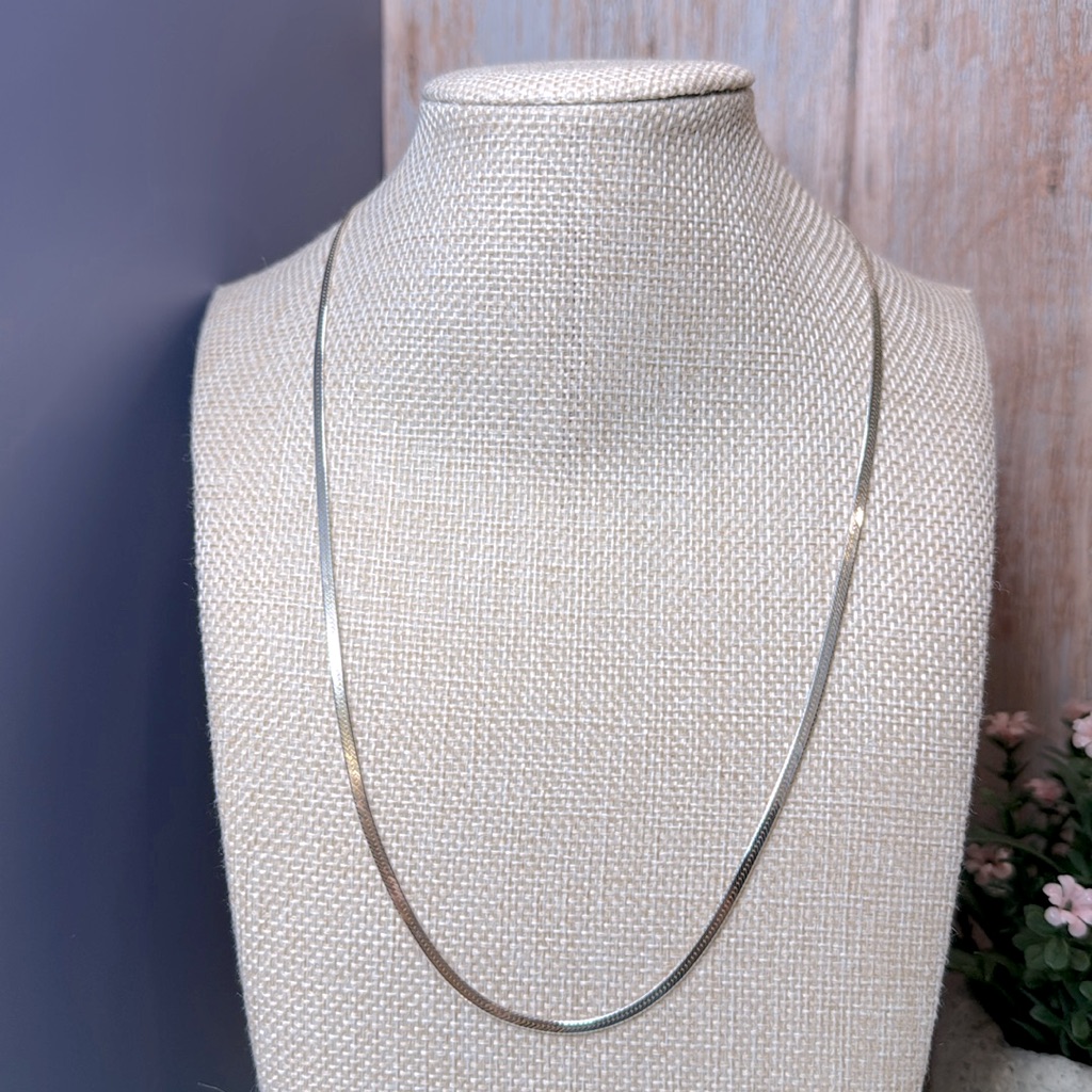 Nwt Giani Bernini Sterling Silver Necklace 20 Square Snake Chain 50$